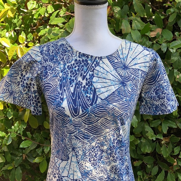 Hawaiian cotton dress - Picture 2 of 5